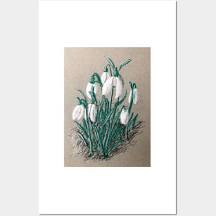 Snowdrops Posters and Art